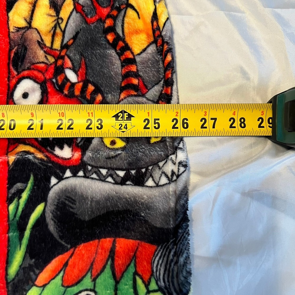 Disney Nightmare Before Christmas Throw Blanket Unisex Multi Very Good Jack - Picture 5 of 6